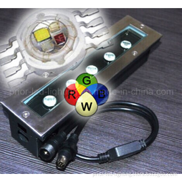 LED Inground Light RGBW 5X8w